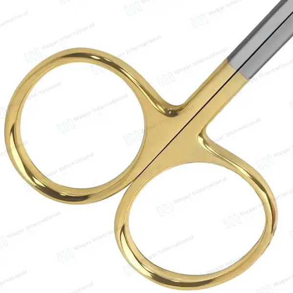 Metzenbaum Dissecting Scissors 5.75″ Straight Tungsten Carbide - surgical instruments manufactured by Waqar International, Sialkot - view 8
