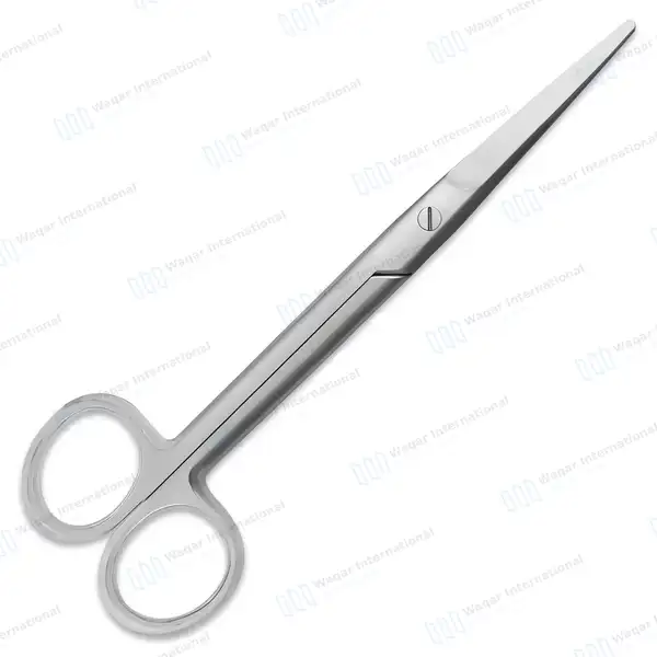 Mayo Dissecting Scissors 6.75″ (17.1cm) Straight Surgical Instrument - surgical instruments manufactured by Waqar International, Sialkot - view 8
