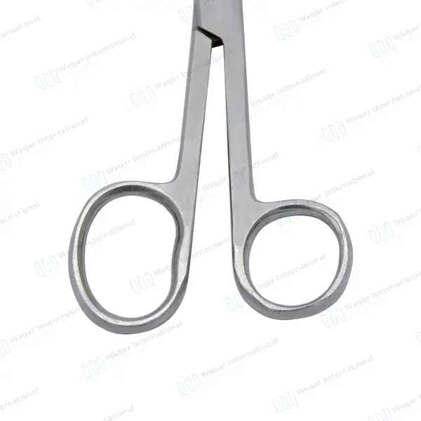 One Large Ring Lister Bandage Scissors 5.5″ (14cm) - surgical instruments manufactured by Waqar International, Sialkot - view 5