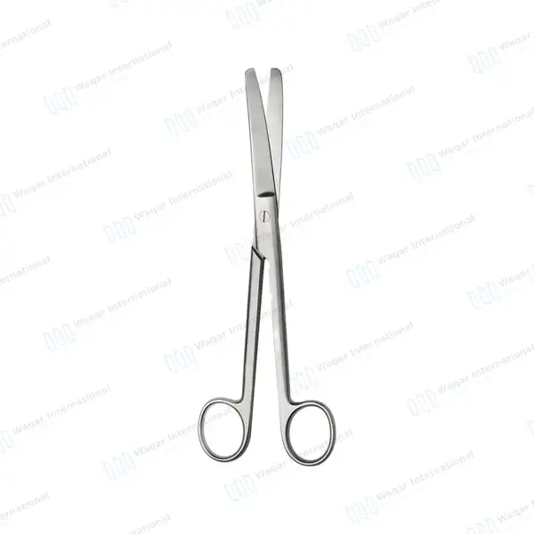 Operating Scissors Blunt/Blunt 4.5″ Curved - surgical instruments manufactured by Waqar International, Sialkot - view 2