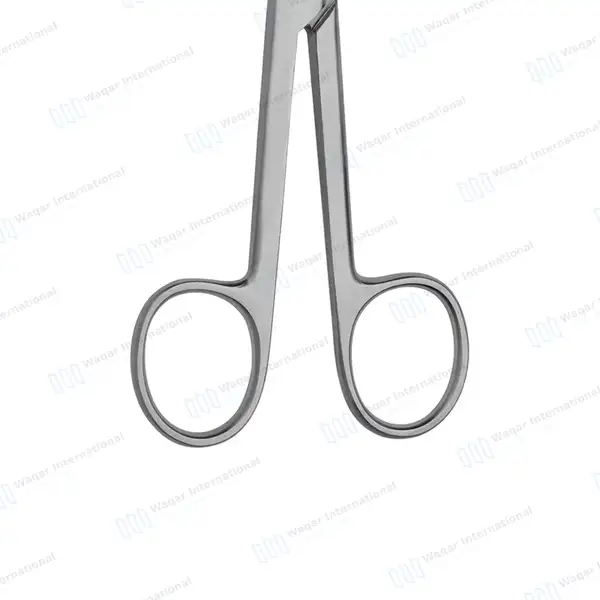Dog Ear Cropping Scissors 5.5″ Straight Blunt/Blunt Blades - veterinary instruments manufactured by Waqar International, Sialkot - view 6