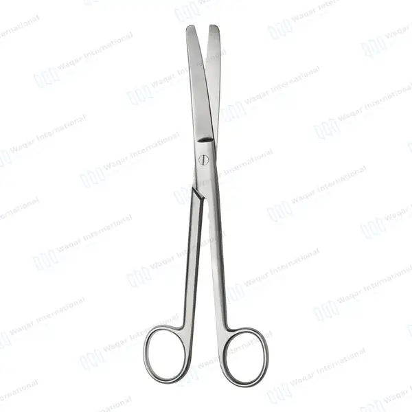 Operating Scissor Blunt/Blunt 6.25″ Curved - surgical instruments manufactured by Waqar International, Sialkot - view 2