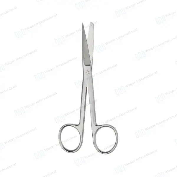 Operating Scissors Sharp/Blunt 4.5″ Straight - surgical instruments manufactured by Waqar International, Sialkot - view 2