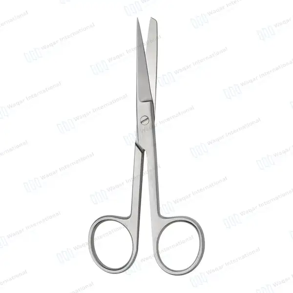 Operating Scissors Sharp/Blunt 6.25″ Curved - surgical instruments manufactured by Waqar International, Sialkot - view 2