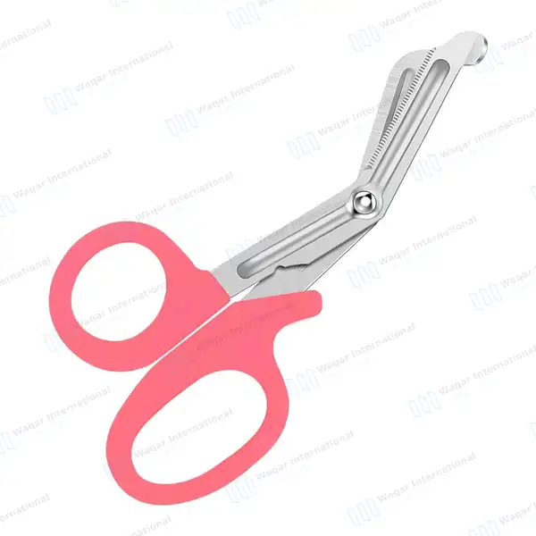 Pink EMT Utility 7.25″ Paramedic Bandage Shears Scissors EMS - surgical instruments manufactured by Waqar International, Sialkot - view 5
