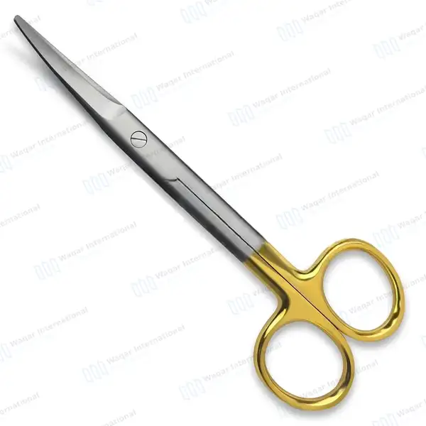 TC Mayo Dissecting Scissors 5.5″ Curved - surgical instruments manufactured by Waqar International, Sialkot - view 2