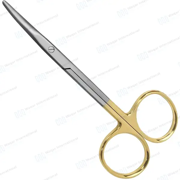 TC Metzenbaum Dissection Scissors Curved 5.5″ (14cm) - surgical instruments manufactured by Waqar International, Sialkot - view 2