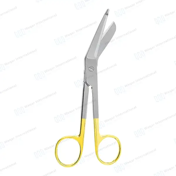 TC Lister Bandage Scissors 3.5″ - surgical instruments manufactured by Waqar International, Sialkot - view 5