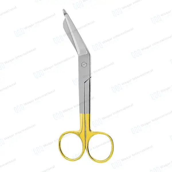 TC Lister Bandage Scissors 3.5″ - surgical instruments manufactured by Waqar International, Sialkot - view 6