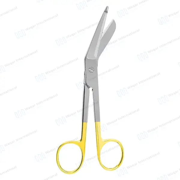 TC Lister Bandage Scissors 4.5″ - surgical instruments manufactured by Waqar International, Sialkot - view 5