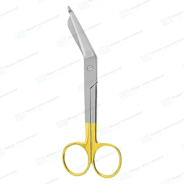 TC Lister Bandage Scissors 4.5″ - surgical instruments manufactured by Waqar International, Sialkot - view 6