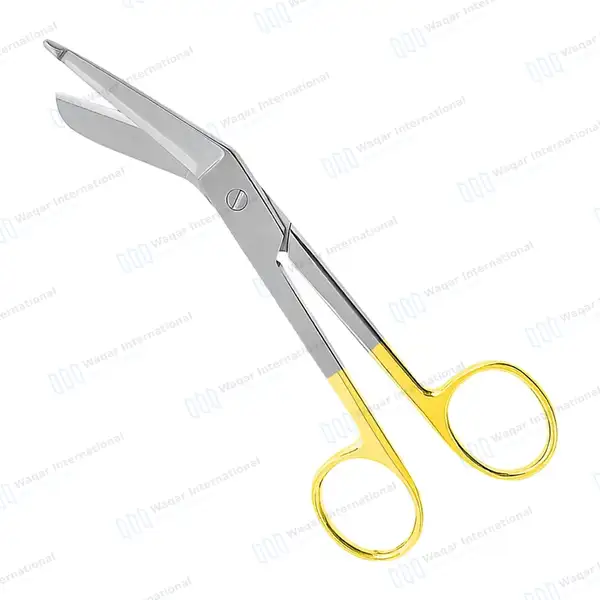 TC Lister Bandage Scissors 4.5″ - surgical instruments manufactured by Waqar International, Sialkot - view 7