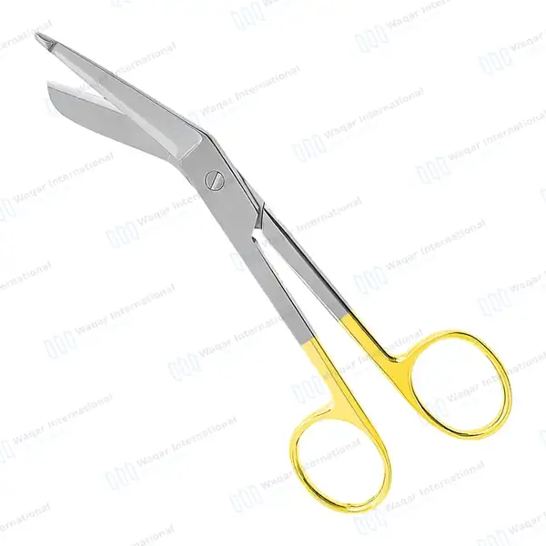 TC Lister Bandage Scissors 7.25″ - surgical instruments manufactured by Waqar International, Sialkot - view 7