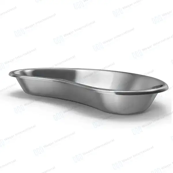 Kidney Bowl Tray 10″ Basin Emesis Large - surgical instruments manufactured by Waqar International, Sialkot - view 4