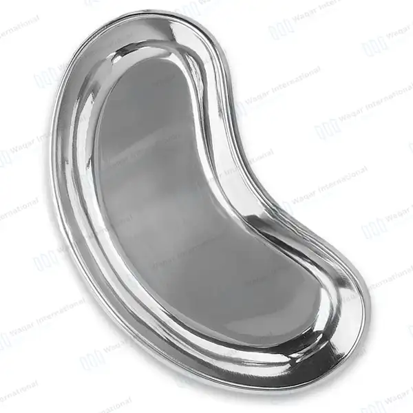 Kidney Bowl Tray 10″ Basin Emesis Large - surgical instruments manufactured by Waqar International, Sialkot - view 5