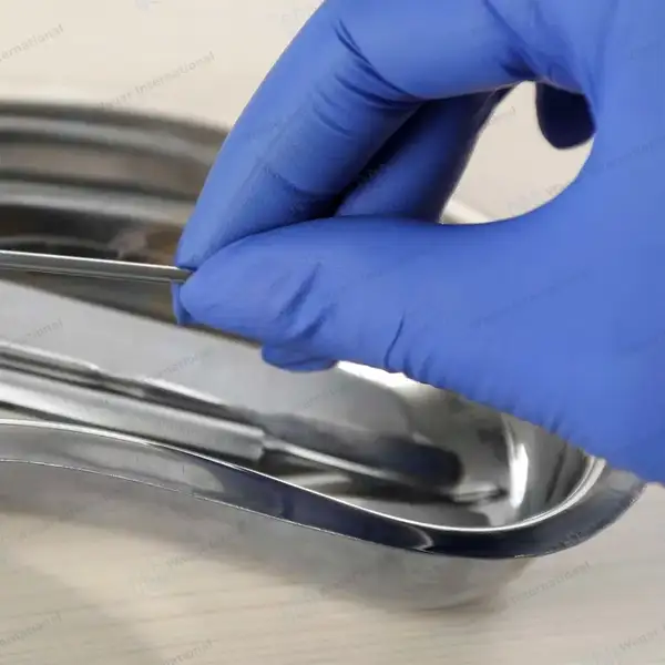 Kidney Bowl Tray 12″ Basin Emesis X-Large - surgical instruments manufactured by Waqar International, Sialkot - view 6