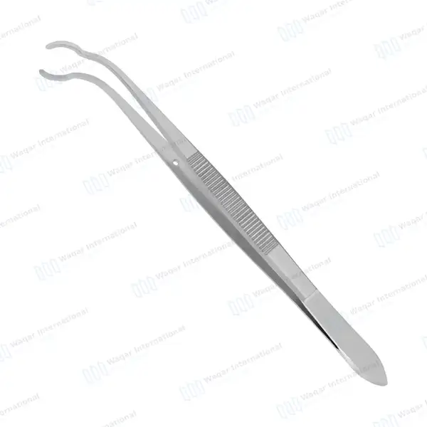 Davis Sterilizing Aids 6″ (15.2cm) Syringe Holding Forceps - surgical instruments manufactured by Waqar International, Sialkot - view 2