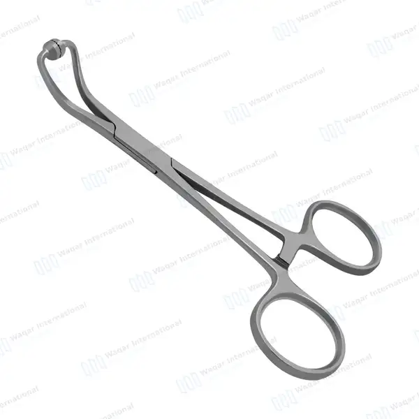 Hoff Towel Forceps 3.5″ - surgical instruments manufactured by Waqar International, Sialkot - view 2