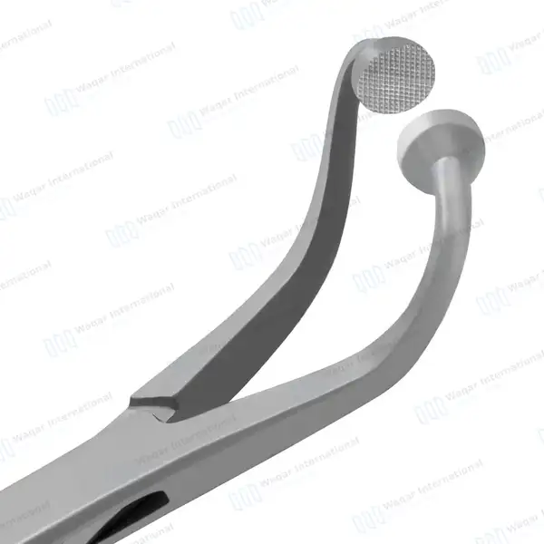 Hoff Towel Forceps 3.5″ - surgical instruments manufactured by Waqar International, Sialkot - view 5