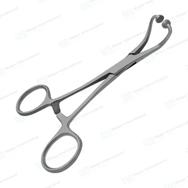 Hoff Towel Forceps 3.5″ - surgical instruments manufactured by Waqar International, Sialkot - view 7