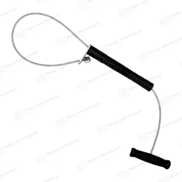 Pigs Catcher 18″ Chrome Plated Steel Hog Holder Animal Catching Pole - veterinary instruments manufactured by Waqar International, Sialkot - view 6