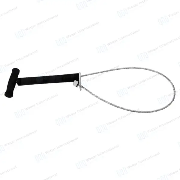 Pigs Catcher 18″ Chrome Plated Steel Hog Holder Animal Catching Pole - veterinary instruments manufactured by Waqar International, Sialkot - view 8