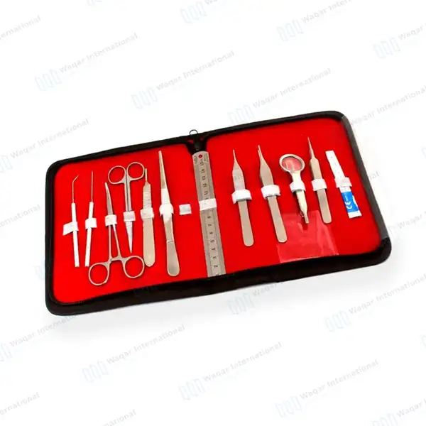 15 Pcs Birds Dissection Kit - veterinary instruments manufactured by Waqar International, Sialkot - view 2