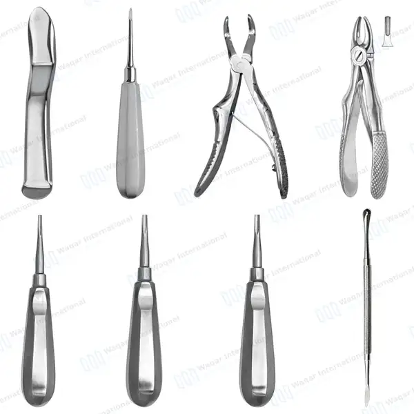 8 Pcs Basic Oral Surgery Kit - surgical instruments manufactured by Waqar International, Sialkot - view 4
