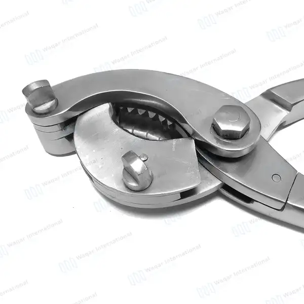 3 Bertschy Emasculators 37cm - veterinary instruments manufactured by Waqar International, Sialkot - view 4
