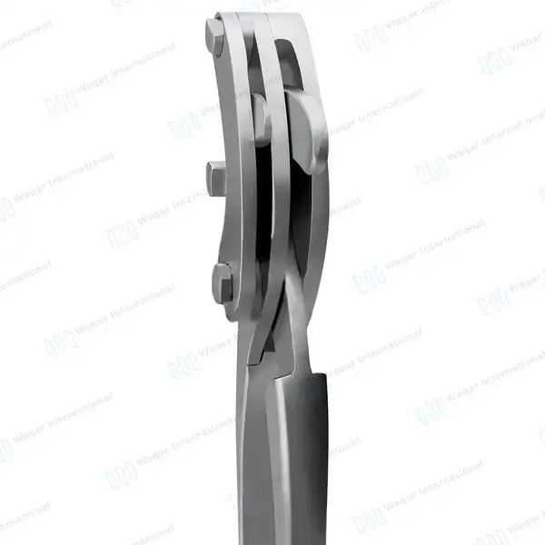 3 Bertschy Emasculators 37cm - veterinary instruments manufactured by Waqar International, Sialkot - view 6