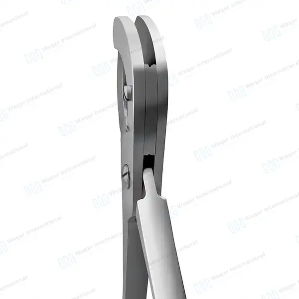 Sand Emasculator Castration Clamp 12″ (31cm) Crushing Only - veterinary instruments manufactured by Waqar International, Sialkot - view 4