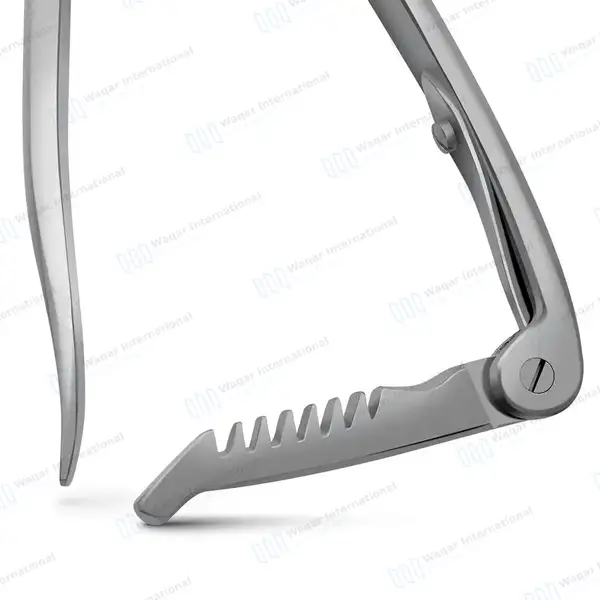 Sand Emasculator Castration Clamp 12″ (31cm) Crushing Only - veterinary instruments manufactured by Waqar International, Sialkot - view 7