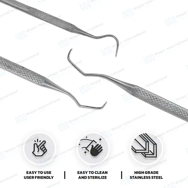 7 Pcs Canine Periodontal Pack - veterinary instruments manufactured by Waqar International, Sialkot - view 7