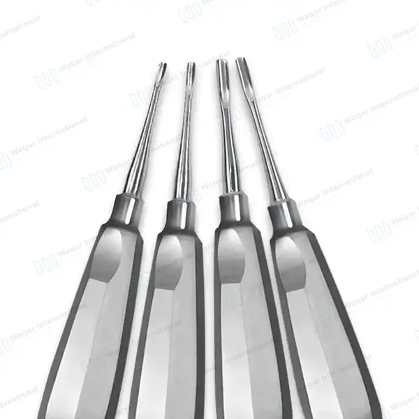 18 Pcs Dog Dental Extraction Forceps Elevator Kit Veterinary Set - veterinary instruments manufactured by Waqar International, Sialkot - view 2
