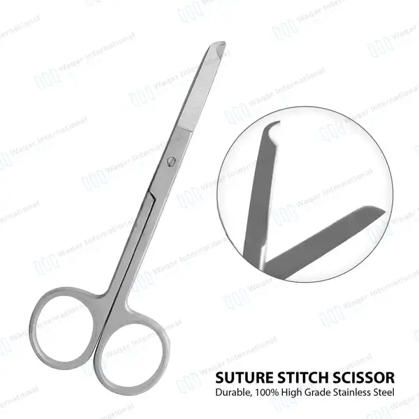 6 Pcs Dog Ear Suture Kit - veterinary instruments manufactured by Waqar International, Sialkot - view 3
