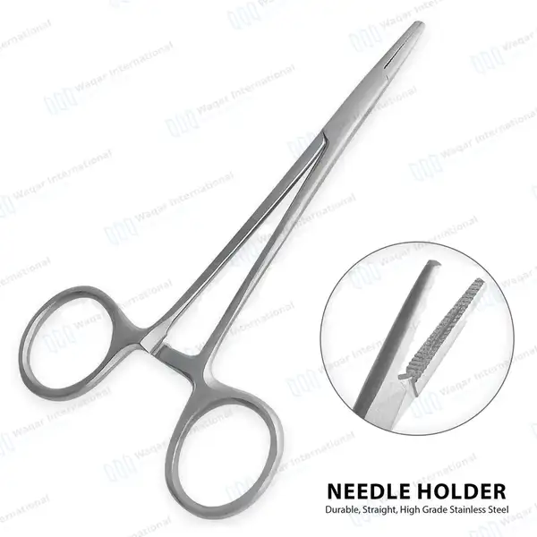 6 Pcs Dog Ear Suture Kit - veterinary instruments manufactured by Waqar International, Sialkot - view 5
