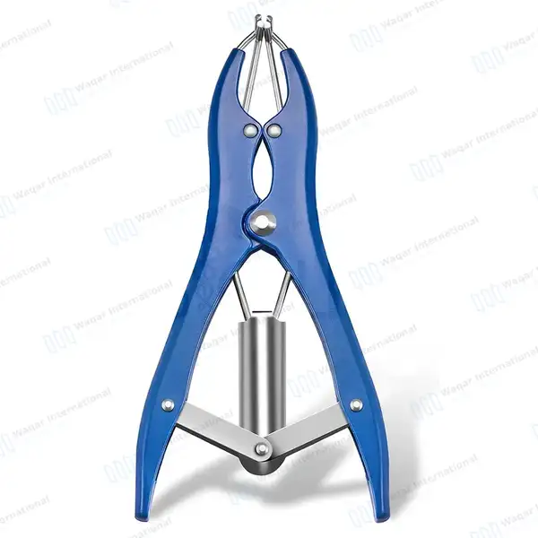 Puppy Tail Banding Elastrator with FREE 100 Pcs Bands - veterinary instruments manufactured by Waqar International, Sialkot - view 2