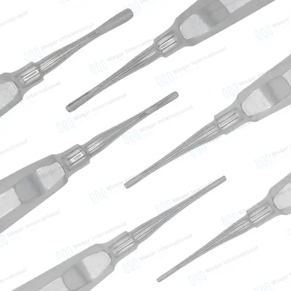 12 Pcs Small Animal Dental Extraction Set with Sterilization Cassette - veterinary instruments manufactured by Waqar International, Sialkot - view 2