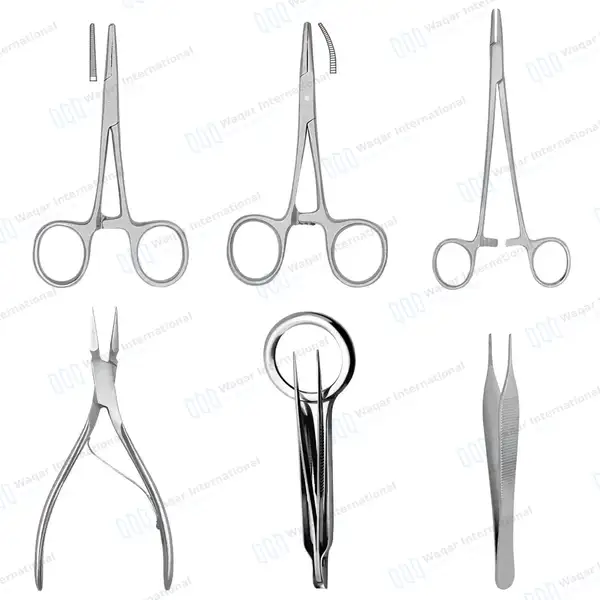 6 Pcs Small Animals Veterinary Paw Kit - surgical instruments manufactured by Waqar International, Sialkot - view 8