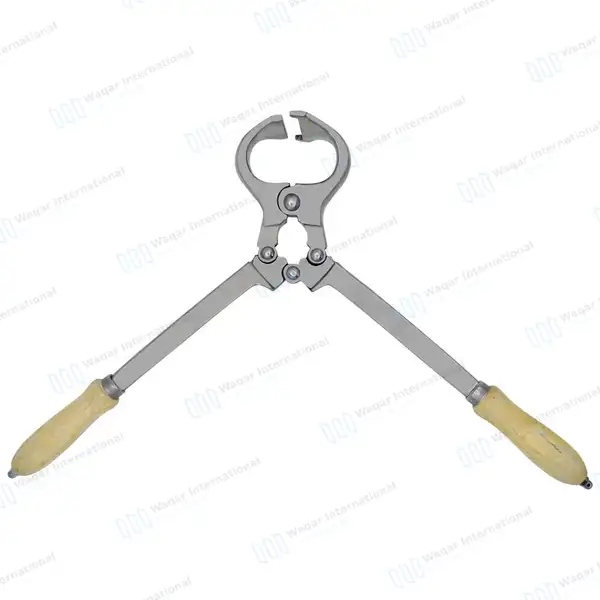 Burdizzo Castration Forceps 16″ - veterinary instruments manufactured by Waqar International, Sialkot - view 7