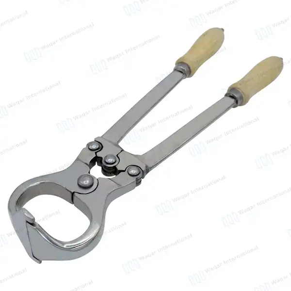Burdizzo Castration Forceps 16″ - veterinary instruments manufactured by Waqar International, Sialkot - view 9