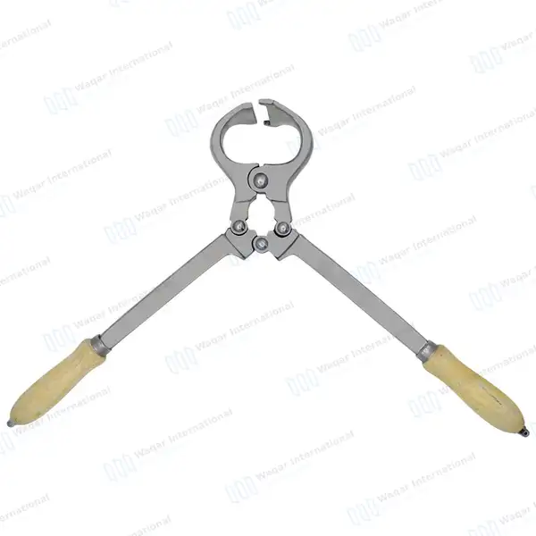 Burdizzo Castration Forceps 18″ - veterinary instruments manufactured by Waqar International, Sialkot - view 5