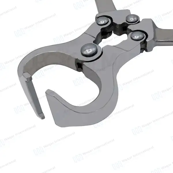 Burdizzo Castration Forceps 12″ - veterinary instruments manufactured by Waqar International, Sialkot - view 4