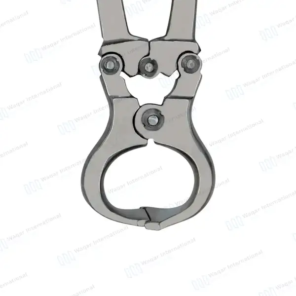 Burdizzo Castration Forceps 12″ - veterinary instruments manufactured by Waqar International, Sialkot - view 5