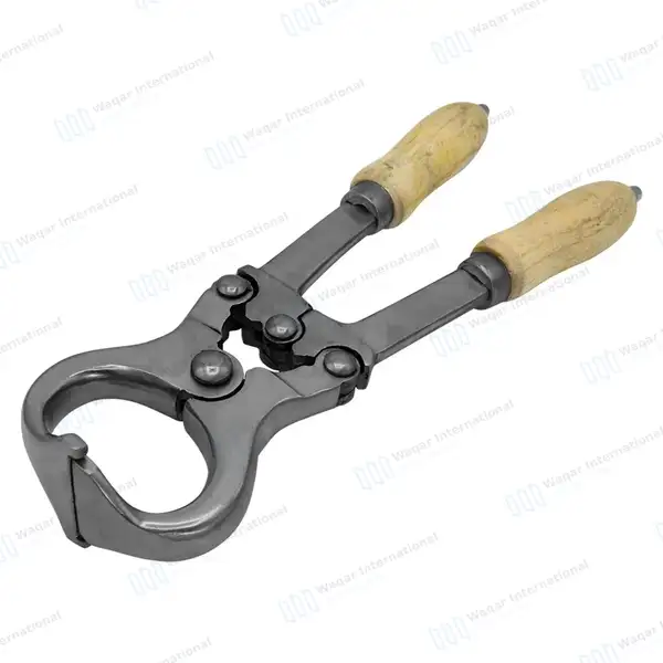 Burdizzo Castration Forceps 12″ - veterinary instruments manufactured by Waqar International, Sialkot - view 7
