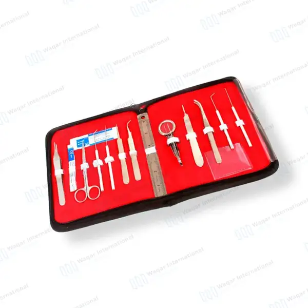 34 Pcs Entomology Dissection Kit - veterinary instruments manufactured by Waqar International, Sialkot - view 2