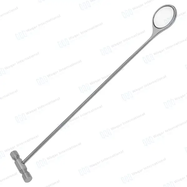 Equine Mouth Mirror 18″ with T-Handle - veterinary instruments manufactured by Waqar International, Sialkot - view 6