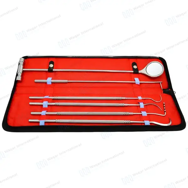 6 Pcs Equine Periodontal Instrument Kit - veterinary instruments manufactured by Waqar International, Sialkot - view 7