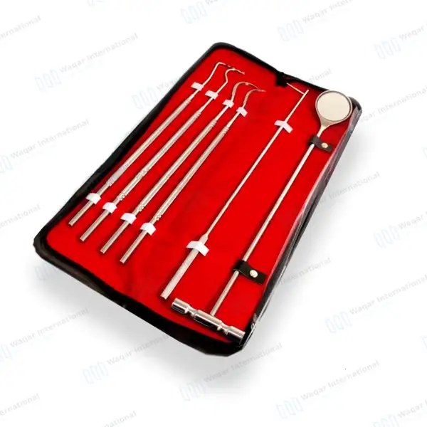 6 Pcs Equine Periodontal Instrument Kit - veterinary instruments manufactured by Waqar International, Sialkot - view 8