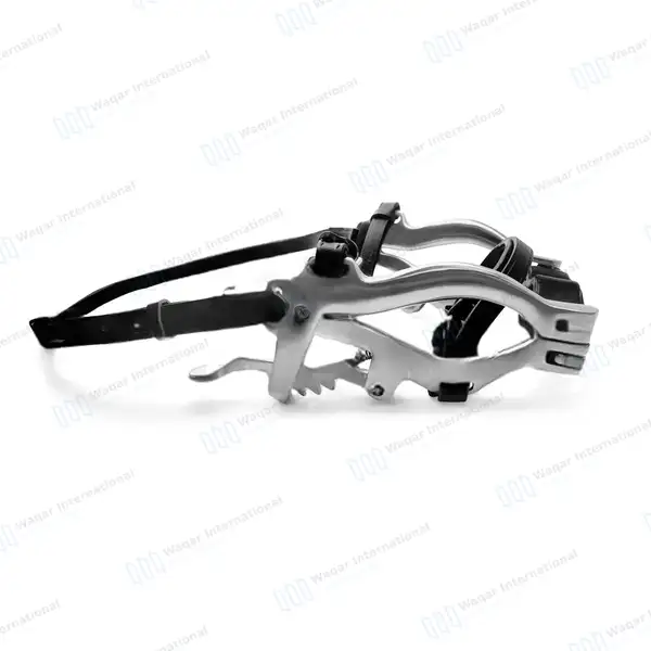 Mcpherson Full Mouth Speculum Horse Mouth Gag - veterinary instruments manufactured by Waqar International, Sialkot - view 3